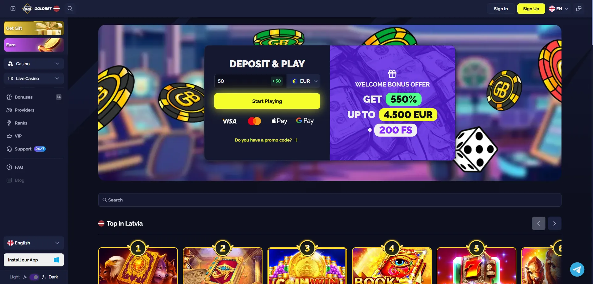 Goldbet Casino преглед за BG играчи – бонуси и игри 2026